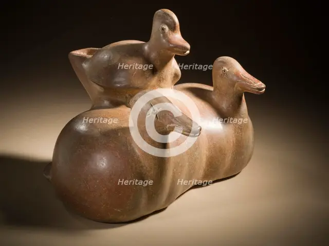 Duck Family, 200 B.C.-A.D. 500. Creator: Unknown.