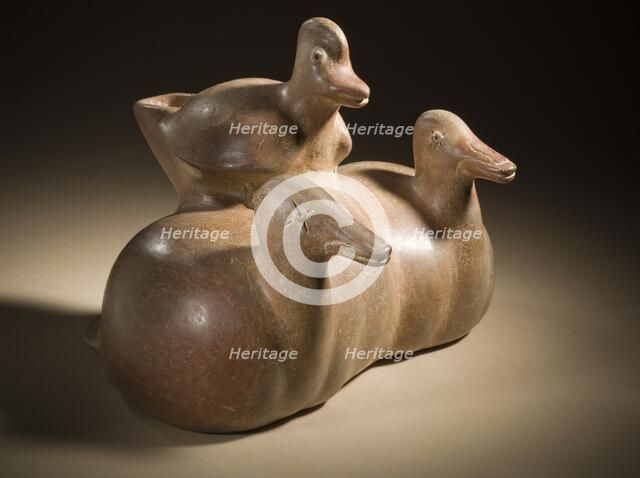 Duck Family, 200 B.C.-A.D. 500. Creator: Unknown.