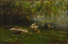 Duck heaven. Artist: Maris, Willem (1844-1910)