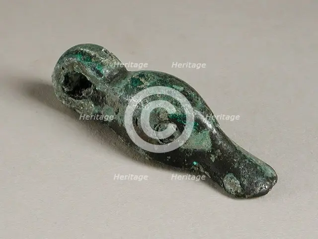 Duck Head Amulet, Late Period-Roman Period (711 BCE-300 CE). Creator: Unknown.