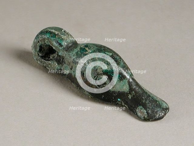 Duck Head Amulet, Late Period-Roman Period (711 BCE-300 CE). Creator: Unknown.