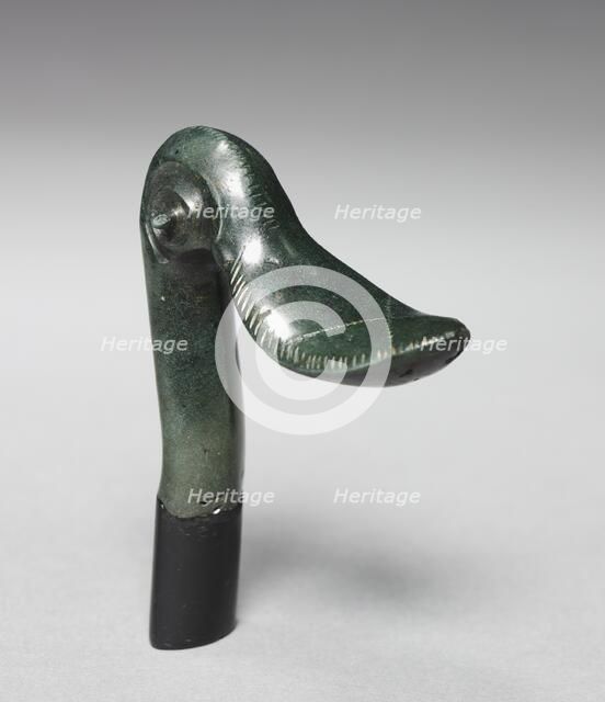Duck Head Finial, c. 1400-1300 BC. Creator: Unknown.