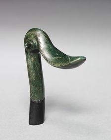 Duck Head Finial, c. 1400-1300 BC. Creator: Unknown