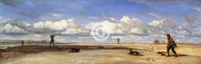 'Duck Hunters', 1843.  Artist: Alexandre Gabriel Decamps