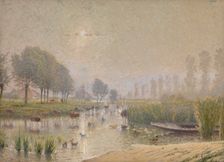 Duck Nests in the Reed, late 19th-early 20th century. Creator: Adriaan Joseph Heymans