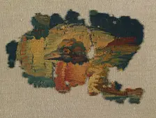 Duck's Head from a Large Curtain, 200s. Creator: Unknown