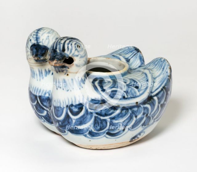 Duck-Shaped Ewer, Ming dynasty (1368-1644), 15th century. Creator: Unknown.