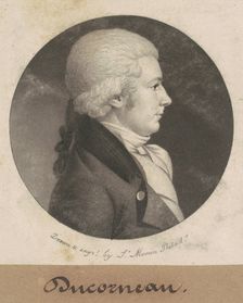 Ducorneau, 1801. Creator: Charles Balthazar Julien Févret de Saint-Mémin