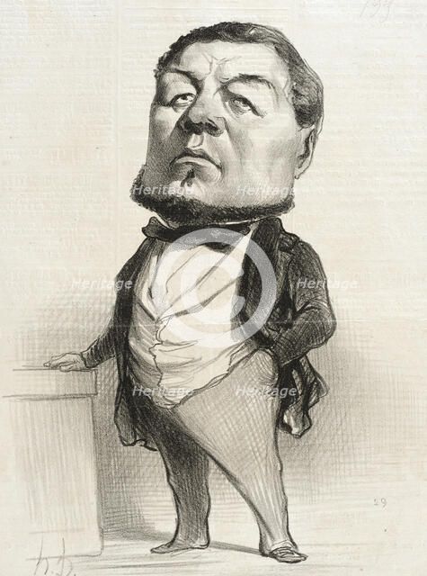 Ducoux, 1849. Creator: Honore Daumier.