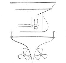 Dudgeon's new double-screw steam-ship Flora, 1862. Creator: Unknown