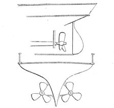 Dudgeon's new double-screw steam-ship Flora, 1862. Creator: Unknown