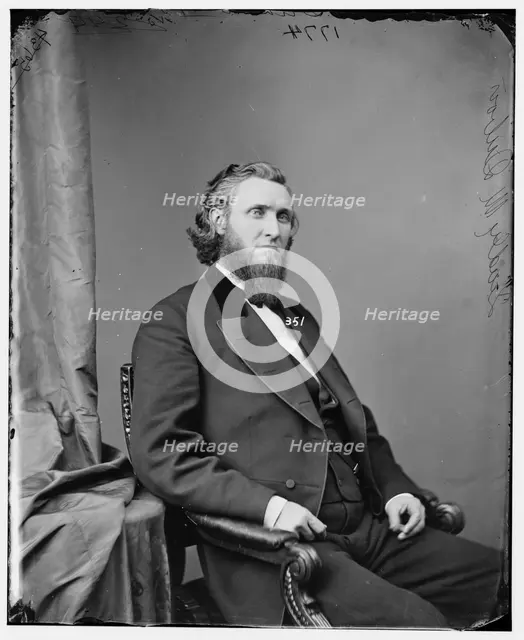 Dudley McIver DuBose of Georgia, between 1860 and 1875. Creator: Unknown.