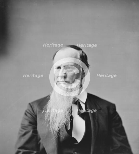 Dudley Chase Denison of Vermont, between 1865 and 1880. Creator: Unknown.