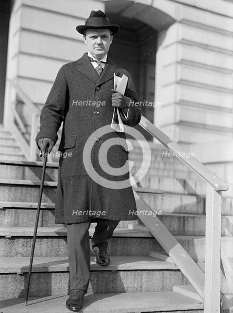 Dudley Field Mallone, 3rd Assistant Secretary of State, 1914. Creator: Harris & Ewing.