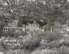 Dudley Leavitt Pickman, Jr., house, 213 Hale Street, Beverly, Massachusetts, 1926. Creator: Frances Benjamin Johnston