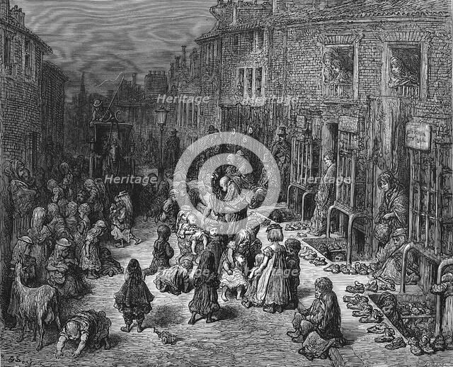 'Dudley Street, Seven Dials', London, 1872. Artist: Unknown