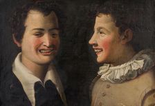Due giovani che ridono (Two boys laughing), Second half of the16th cen.. Creator: Campi, Vincenzo (1536-1591)