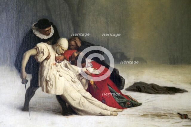 'Duel after a Masquerade', 1857. Artist: Jean-Leon Gerome