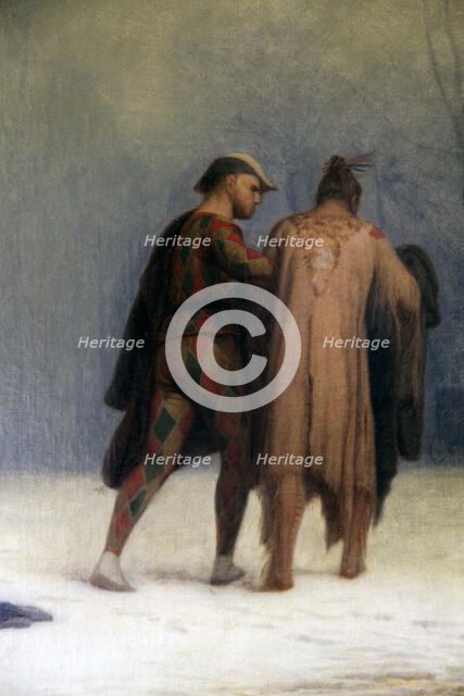 'Duel after a Masquerade', 1857. Artist: Jean-Leon Gerome