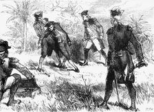 Duel Between Warren Hastings and Francis c1891. Creator: James Grant