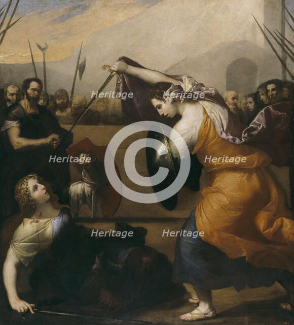 Duel of women. Artist: Ribera, José, de (1591-1652)