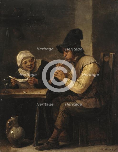 Duet, 1640. Creator: David Teniers II.