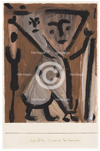 Duettino der Passanten, 1938. Creator: Klee, Paul (1879-1940).