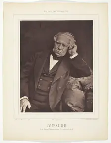 Dufaure, 1876/84. Creator: Antoine-Samuel Adam-Salomon
