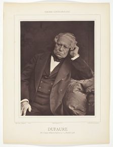 Dufaure, 1876/84. Creator: Antoine-Samuel Adam-Salomon