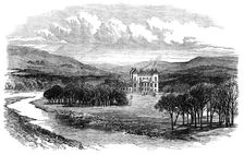 Duff House, near Banff, the seat of the Earl of Fife, 1871. Creator: Unknown