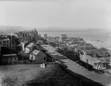 Dufferin Terrace & Chateau Frontenac, Quebec, c1901. Creator: Henry Greenwood Peabody