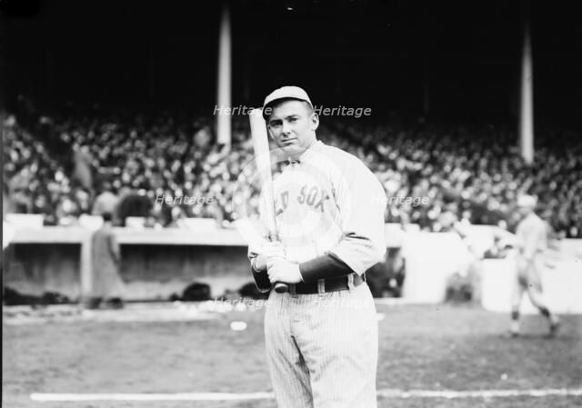 Duffy Lewis, Boston AL (baseball), 1912. Creator: Bain News Service.