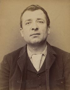 Dufour. Louis. 37 ans, né à Port-Ste-Marie (Lot & Garonne). Bijoutier. Anarchiste. , 1894. Creator: Alphonse Bertillon