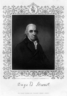 Dugald Stewart, 19th century. Artist: William Home Lizars