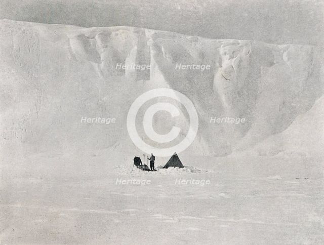 'Dugdale Glacier', c1911, (1913).  Artist: G Murray Levick.
