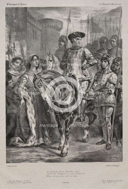 Duguesclin, 1829. Creator: Eugène Delacroix (French, 1798-1863).