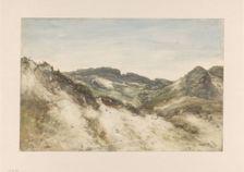 Duin landscape at Zorgvliet, 1880. Creator: Johannes Gysbert Vogel