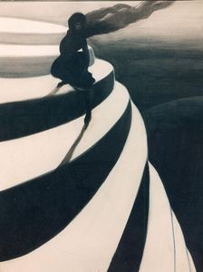 Duizeling (Vertigo), 1908. Creator: Spilliaert, Léon (1881-1946)