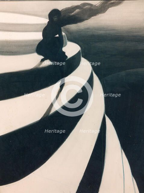 Duizeling (Vertigo), 1908. Creator: Spilliaert, Léon (1881-1946).