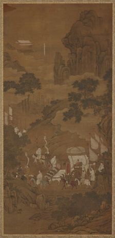 Duke Wen of Jin Recovering His State, 16th-17th century. Creator: Unknown