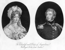Duke and Duchess of Angouleme. Creator: Unknown