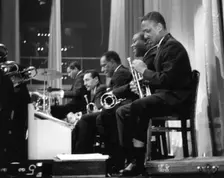 Duke Ellington Band, Finsbury Park Astoria, London, 1963. Creator: Brian Foskett