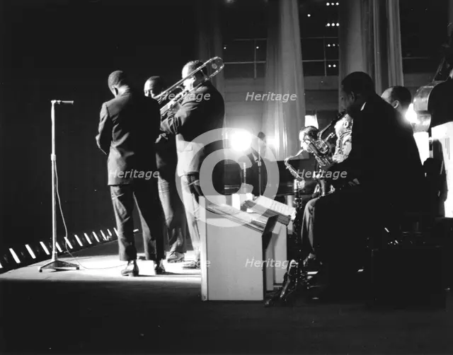 Duke Ellington Band, Finsbury Park Astoria, London, 1963. Creator: Brian Foskett.