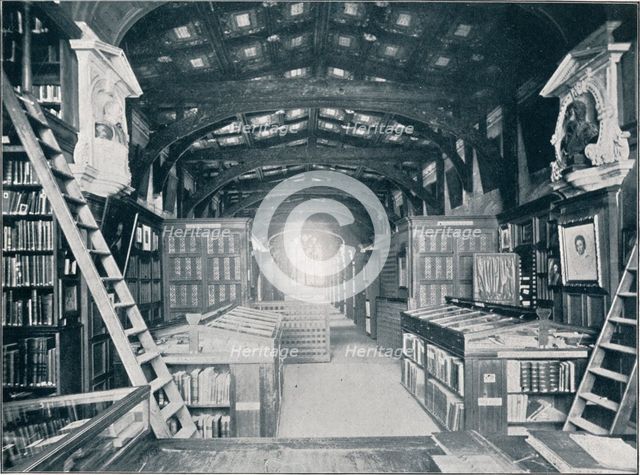 Duke Humphrey's Library, c1902. Artist: Unknown