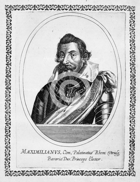Duke Maximilian I of Bavaria (1573-1651), Prince-elector of the Holy Roman Empire, 1642.