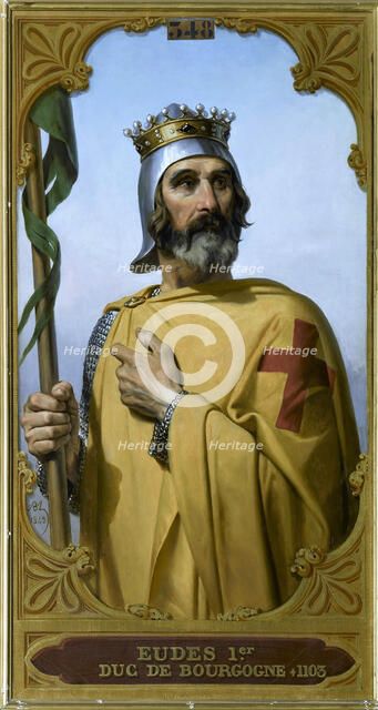 Duke Odo I of Burgundy (1060-1102), called Borel, 1843. Creator: Blondel, Merry-Joseph (1781-1853).