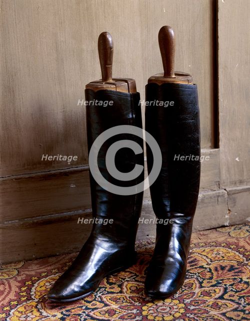 Duke of Wellington's Boots, Walmer Castle, Deal, Kent, 1992. Artist: Unknown
