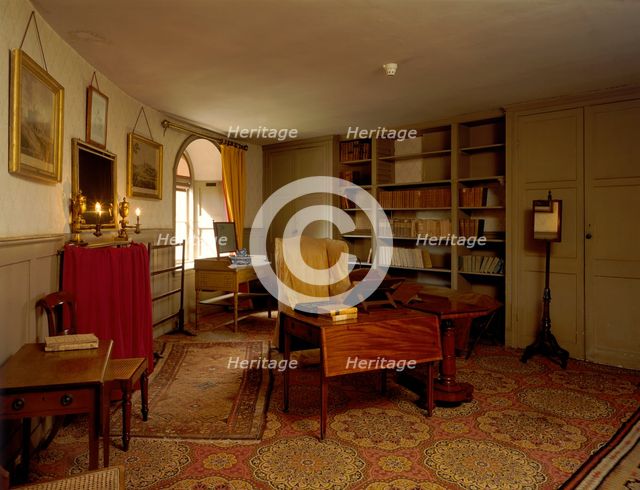 Duke of Wellington's bedroom, Walmer Castle, Deal, Kent, 1991. Artist: Unknown