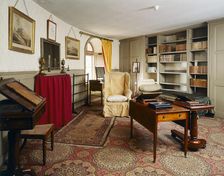 Duke of Wellington's bedroom, Walmer Castle, Kent, c1980-c2017. Artist: Historic England Staff Photographer