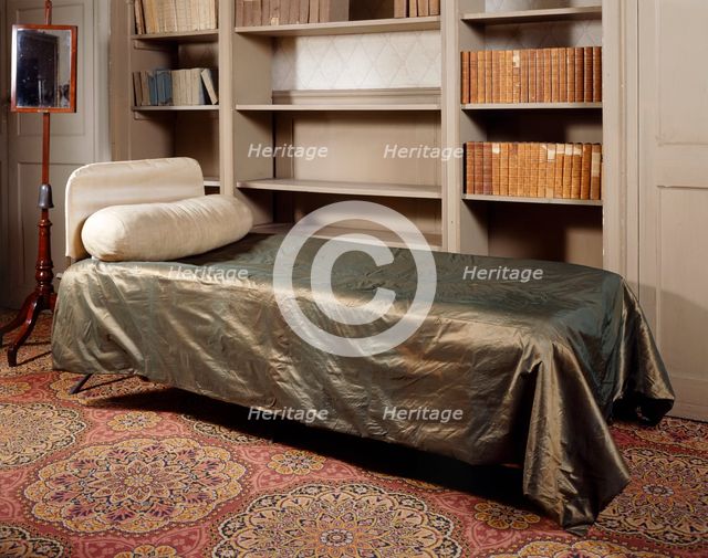 Duke of Wellington's campaign bed, Walmer Castle, Kent, c1980-c2017. Artist: Historic England Staff Photographer.